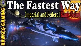 ⚙️ Elite Dangerous Odyssey Best Way to Grind Empire and Federal Rank - How to Get Cutter Corvette