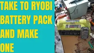 Take to Ryobi battery pack and make one