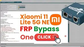 Xiaomi 11 Lite 5G NE Frp One Click  By Octoplus Frp Tool || Xiaomi 2109119dg Google Account Bypass