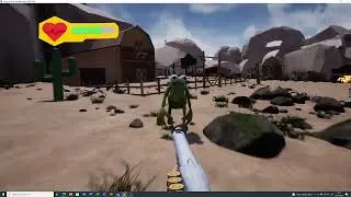 FPS Alien Bonanza College project using Unreal Engine 4