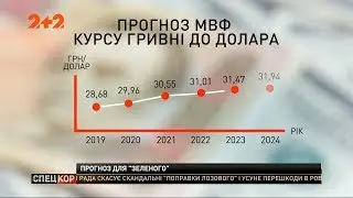 Міжнародний валютний фонд спрогнозував курс гривні до долара аж до 2024-го року