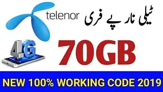 Telenor free internet new code 2019 || telenor free internet 2019