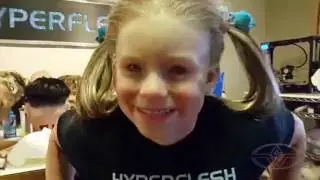 Creepy Little Girl Mask and Mask Maker, Landon Meier