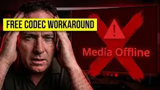 FIX: DaVinci Resolve Media Offline (H.265 10-bit) | Free Workaround