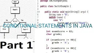 Conditional Statements In Java  -  1 || ICSE Class 9 Computer Applications