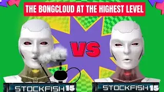 it`s StockFish 15 vs StockFish 15 but he is playing the BongCloud