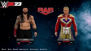 WWE 2K23 - FULL Roster 190 Superstars + Over 50 alt. Attires! PS5 Gameplay