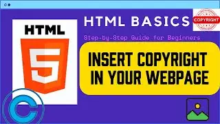 How to Add Copyright © to Your Website Footer | HTML & CSS Tutorial for Beginners