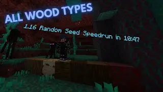 [Former WR] I collected all of the wood types in just under 11 minutes (Minecraft Bedrock Edition)