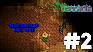 Terraria Part Two: Going To Cave (Cringe)