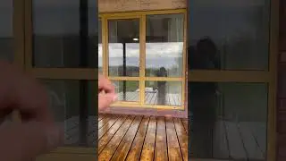Водонепроницаемая терраса №3 #жизньвдеревне #терраса #дом