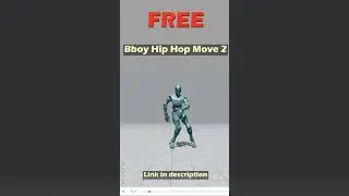Bboy Hip Hop Move 2. Free Mixamo animation for Daz Studio's Genesis 9.