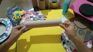 Juegos de aro con material reciclado