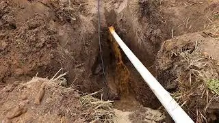 Jak samemu przeprowadzić przewód elektryczny bez kopania w  ziemi.