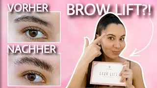 BROW LIFT selber machen! - DIY Augenbrauen laminieren🔥 | Valeria Greb
