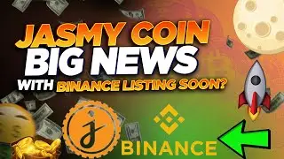 JASMY Crypto (BINANCE LISTING!) What is going on with the Price? - Analysis and Updated News Today!