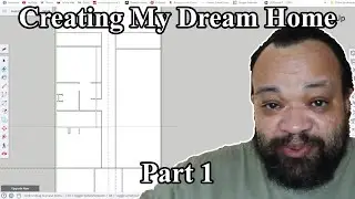 Creating My Dream Home Design In SketchUp. Speed Build