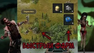 Dawn of Zombies Survival быстрый фарм на опушке леса