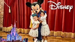 Viagem de férias na Disney 2024! Magic Kingdom em Orlando com Charlotte & Hailee