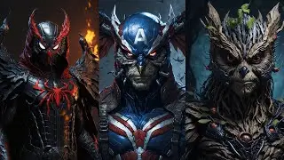 Superheroes But Owls 🔥 All Characters