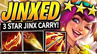 JINX 3 CARRY BUILD STRATEGY in TFT Ranked! - Best Comps | TFT Patch 14.19 | Teamfight Tactics Guide