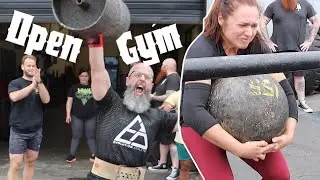 [OPEN GYM] Keg Party & Atlas Stone PRs