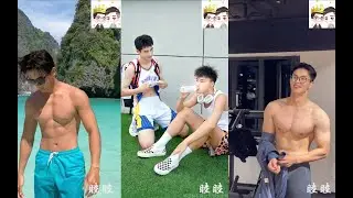 Handsome guy muscle 6 pack absCute and Handsome Boys on Douyin/Tiktok灵魂向往着自由，生命却不是孤立的