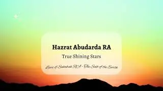 Hazrat Abudarda RA