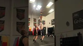 Will always think cupies are so cool 😅 #cheer #coedstunts #partnerstunts