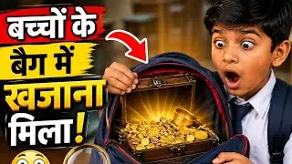 बच्चों के बैग में क्या खजाना छुपा है आओ देखे। बच्चे अपने बैग में क्या क्या चीज़ें रखते है। Children।
