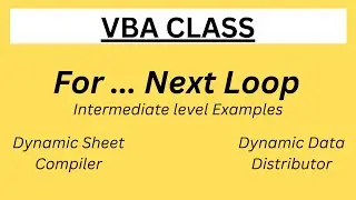 Excel VBA | For Next Loop | VBA For Loop Examples | #MISSupportJunction