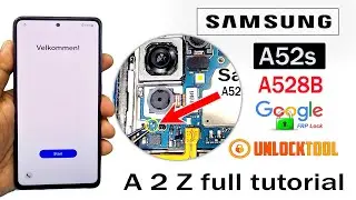Samasung Galaxy A52s (SM-A528B) FRP Bypass Unlock Tool Test Point Full Tutirial 2025
