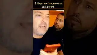 Siamo alle solite...si crede famoso