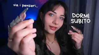 perfetto per DORMIRE | ASMR 🩷 Prelievo pensieri, Rilassamento guidato & brushing