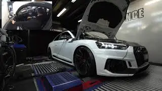 2018 Audi RS5 Stock Tune Dyno Run
