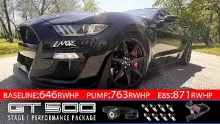 871RWHP LMR STAGE 1 - 2021 Mustang GT500