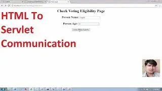 28 HTML Form Page to servlet communication | Adv Java Servlet Programming Tutorial | advance java