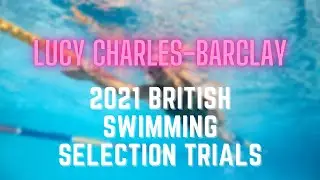 Professional Triathlete, Lucy Charles Swims at the British Olympic Trials 1500m