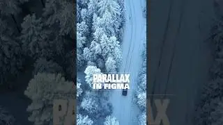 PARALLAX в дизайне. Как реализовать в Figma. #shorts