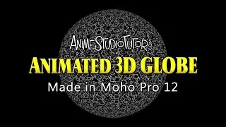 Animated 3D Globe - Anime Studio Tutor
