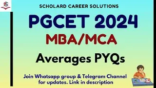 Previous Year Questions: Averages | PGCET 2024 for MBA / MCA | #pgcet2024 #mbaentrance #mcaentrance