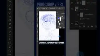 Ink Pen Sketch Photoshop Effect