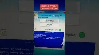 desactivar Windows update en Win 7-8-10-11