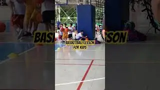 Basketball lesson for kids 