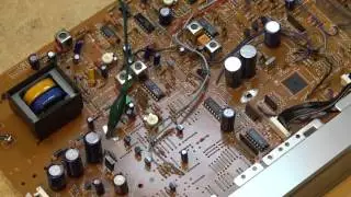 Technics STS 707 Dim display repair
