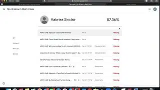 How to Check Missing Work