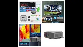 PIXPAQ PRO PLUS  PROJECTOR UBOXING #projector #homecinema #projectorscreen #hometheater