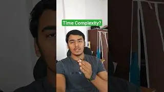Time Complexity | Problem Optimization | Explained in Hindi | By Krishna Sonavane #shorts