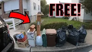 Picking up FREE Things Found In The TRASH! Ep. 341