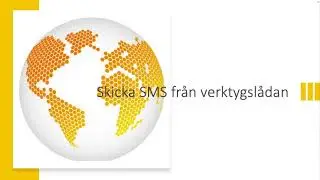 Skicka SMS från Verktygslådan